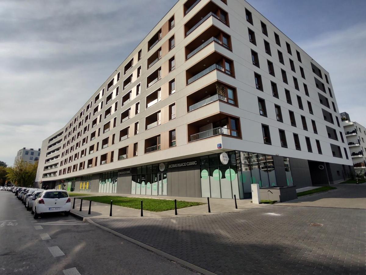 Uroczy Apartament Z Miejscem Na Auto W Garazu Apartment Warsawa Bagian luar foto